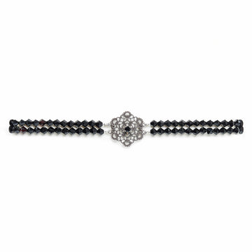 Seenberg, Trachtenschmuck, Trachtenkette, Trachtenkropfkette, Choker, Ohrringe, Perlen, Samt, Österreich