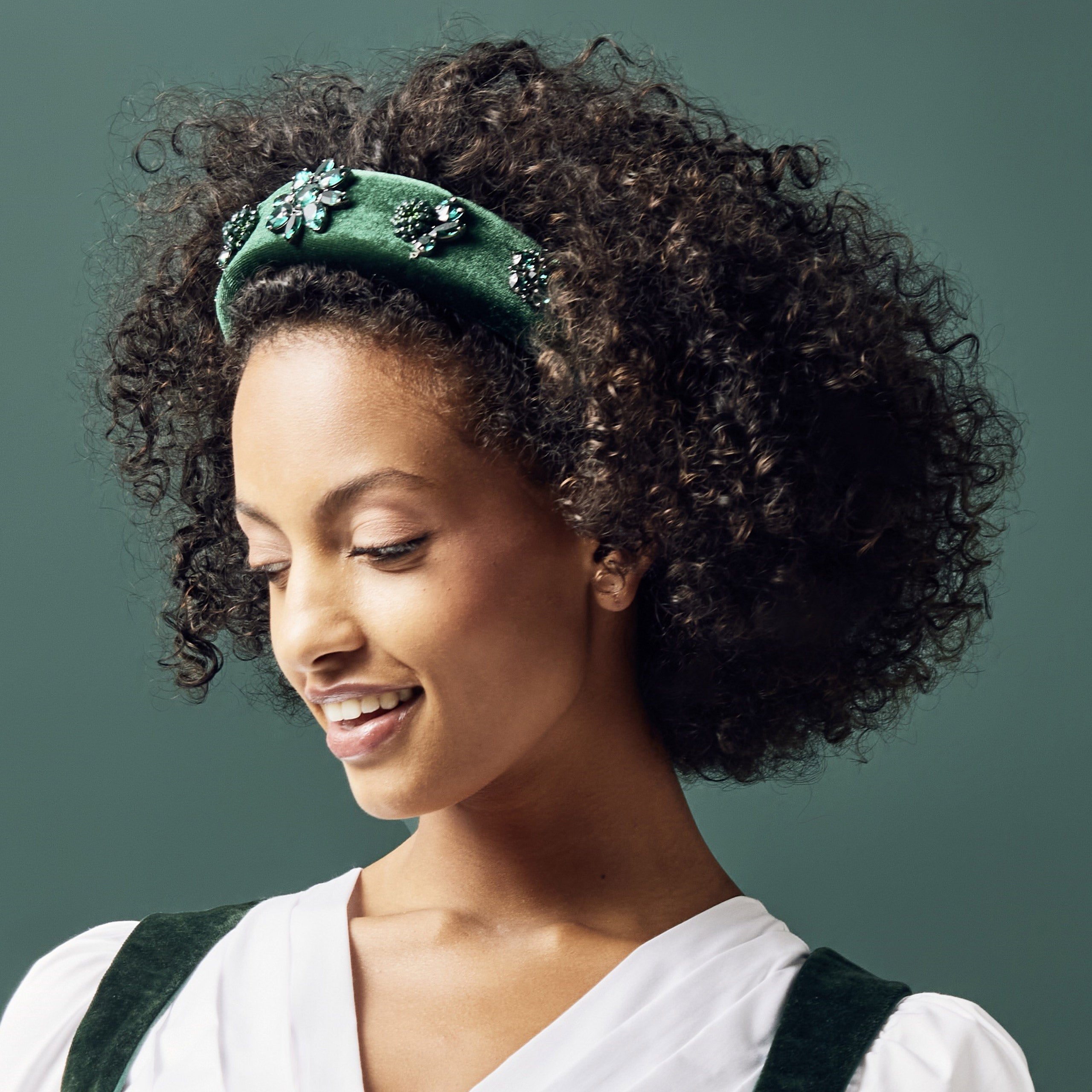 Le Fleur hairband - Green