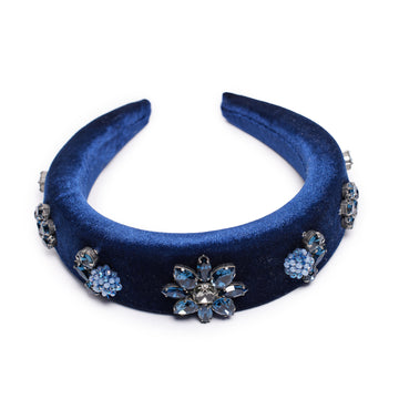 Haarreif Le Fleur - Blau